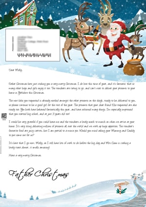 personalised letter from santa charity santa letter direct personalised letters from santa claus personalised letter from santa charity santa letter direct personalised letters from santa claus