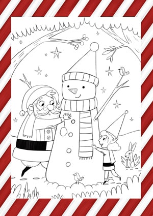 Colouring Letter To Santa - Letter To Santa - Standard - New for 2021