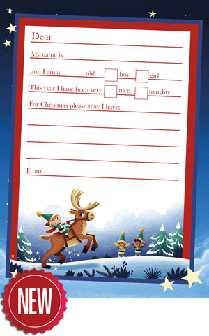 Letter To Santa - Letter To Santa - Simple - New for 2023