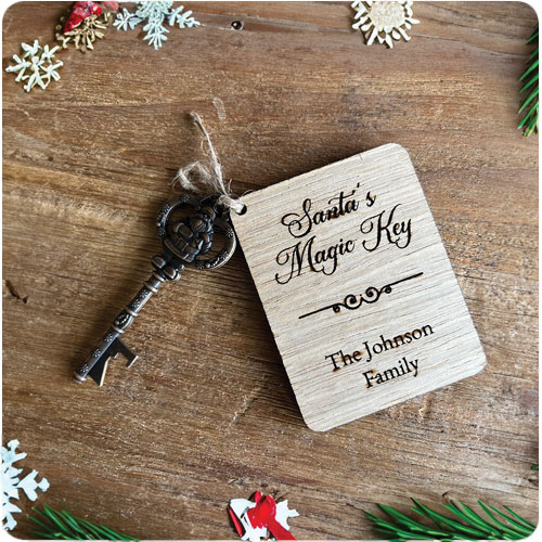 Santa Magic Key - Santa Magic Key - Wooden