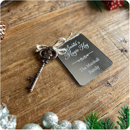 Santa Magic Key - Santa Magic Key - Mirrored Silver