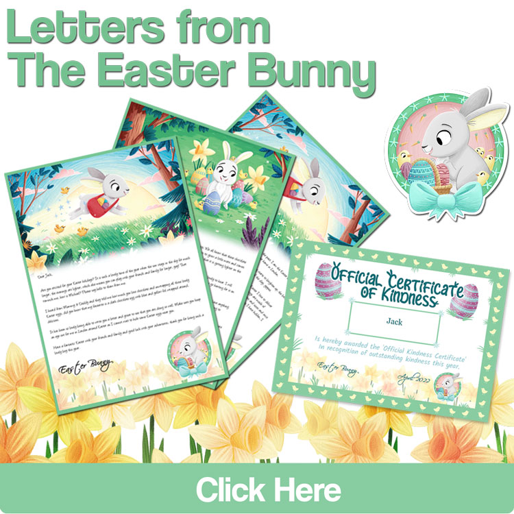 Letters from The Easter Bunny Now Available
