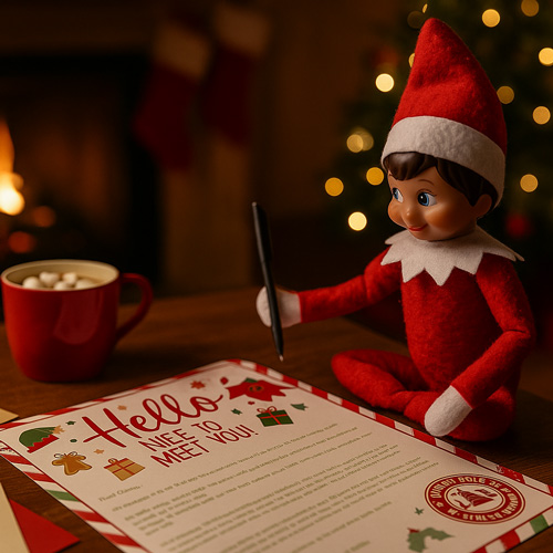 Personalised Nice List Certificate from Santa