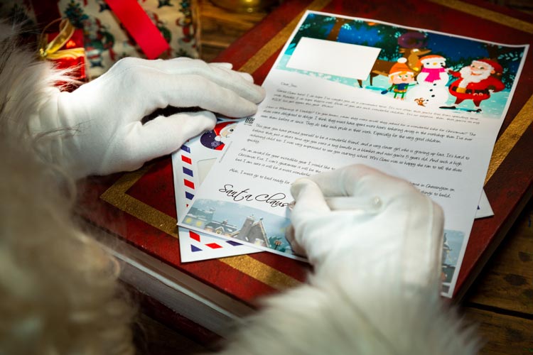 Personalised Nice List Certificate from Santa