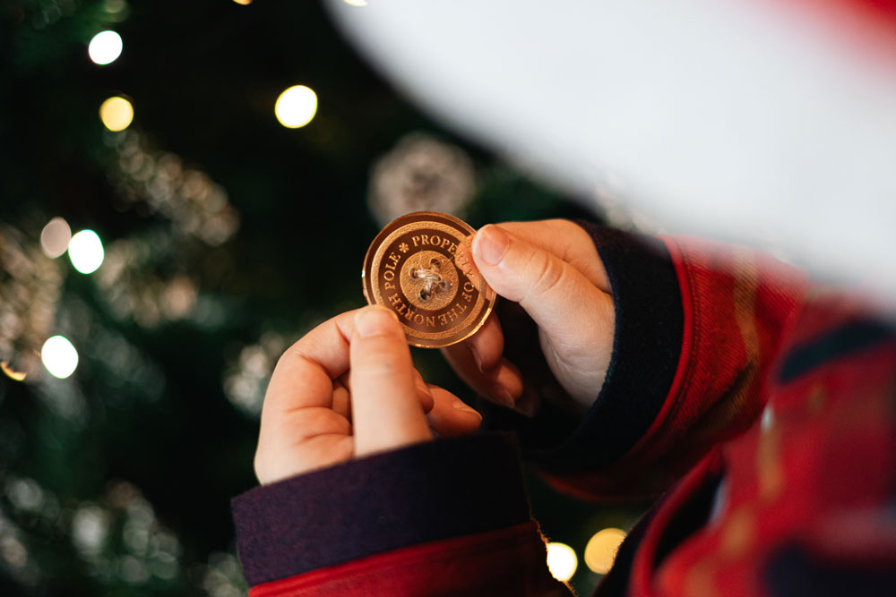 Santa's Lost Button and its North Pole presentation