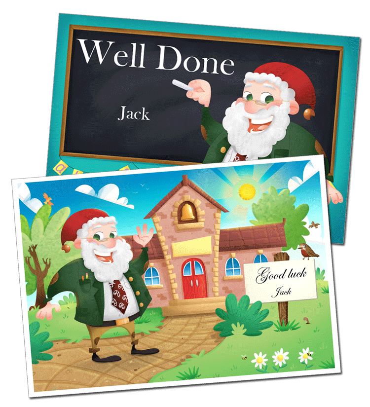 Personalised Postcards From Santa Claus