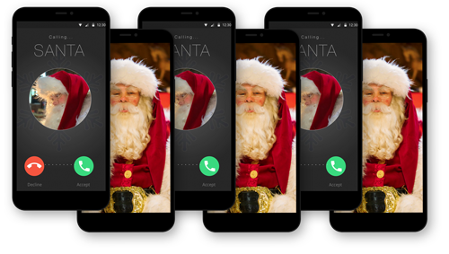 Personalised Santa Video Calls direct to your child