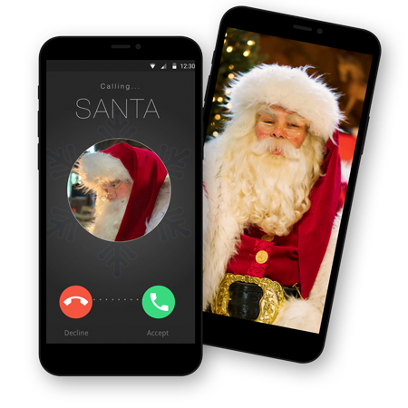 Personalised Santa Video Calls direct to your child